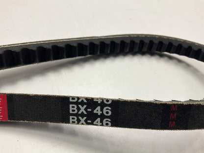 Mitsuboshi BX-46 Cogged Industrial Accessory Drive Belt - 5/8'' X 49''