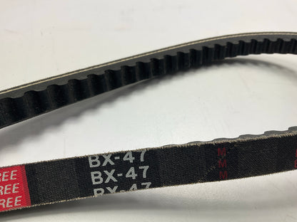 Mitsuboshi BX-47 Cogged Industrial Accessory Drive Belt - 5/8'' X 50''