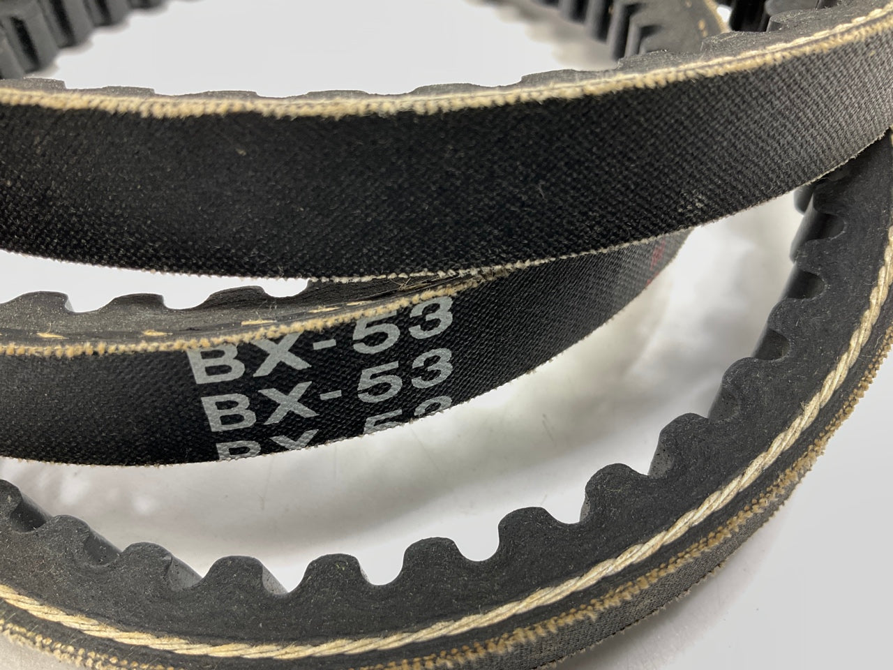 Mitsuboshi BX-53 Cogged Industrial Accessory Drive Belt - 5/8'' X 56''