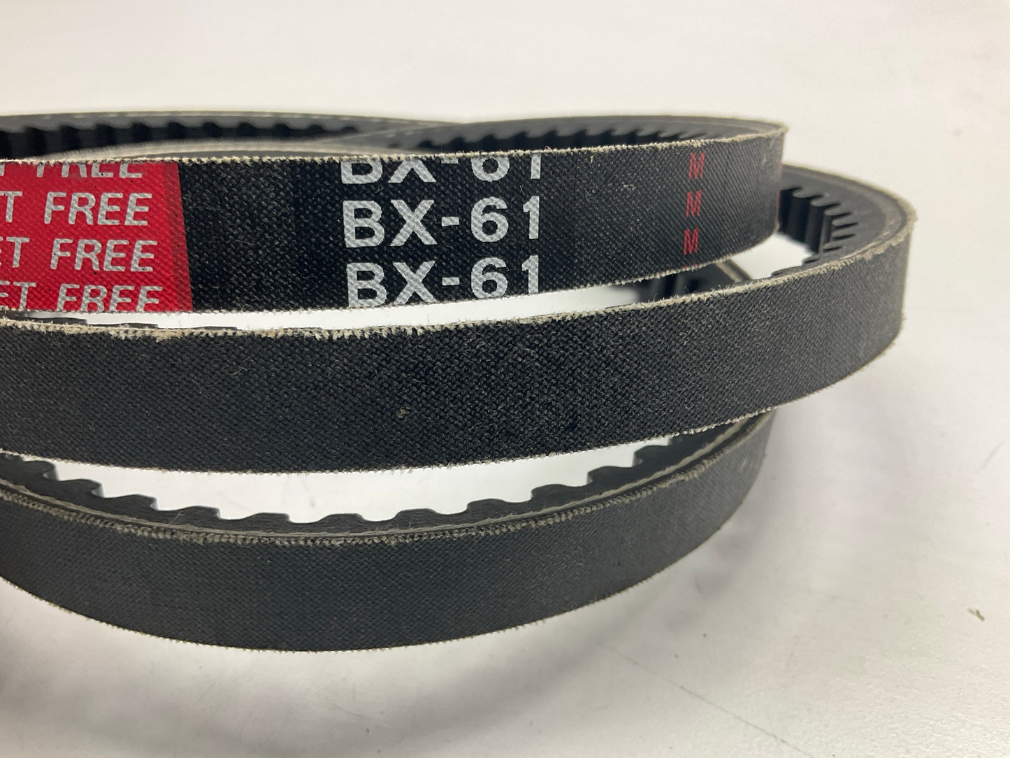 Mitsuboshi BX-61 Cogged Industrial Accessory Drive Belt - 5/8'' X 64''