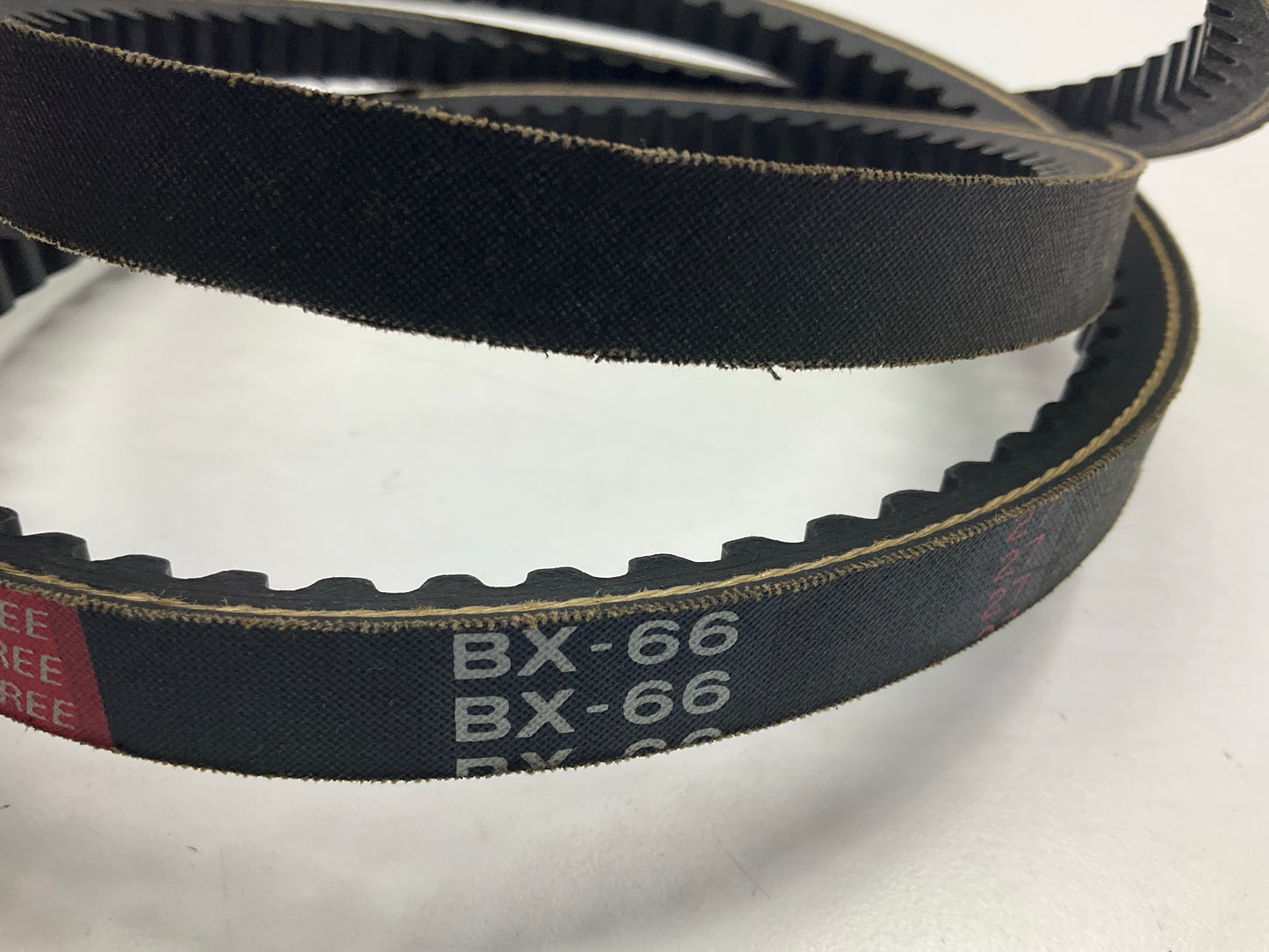 Mitsuboshi BX-66 Cogged Industrial Accessory Drive Belt - 5/8'' X 69''