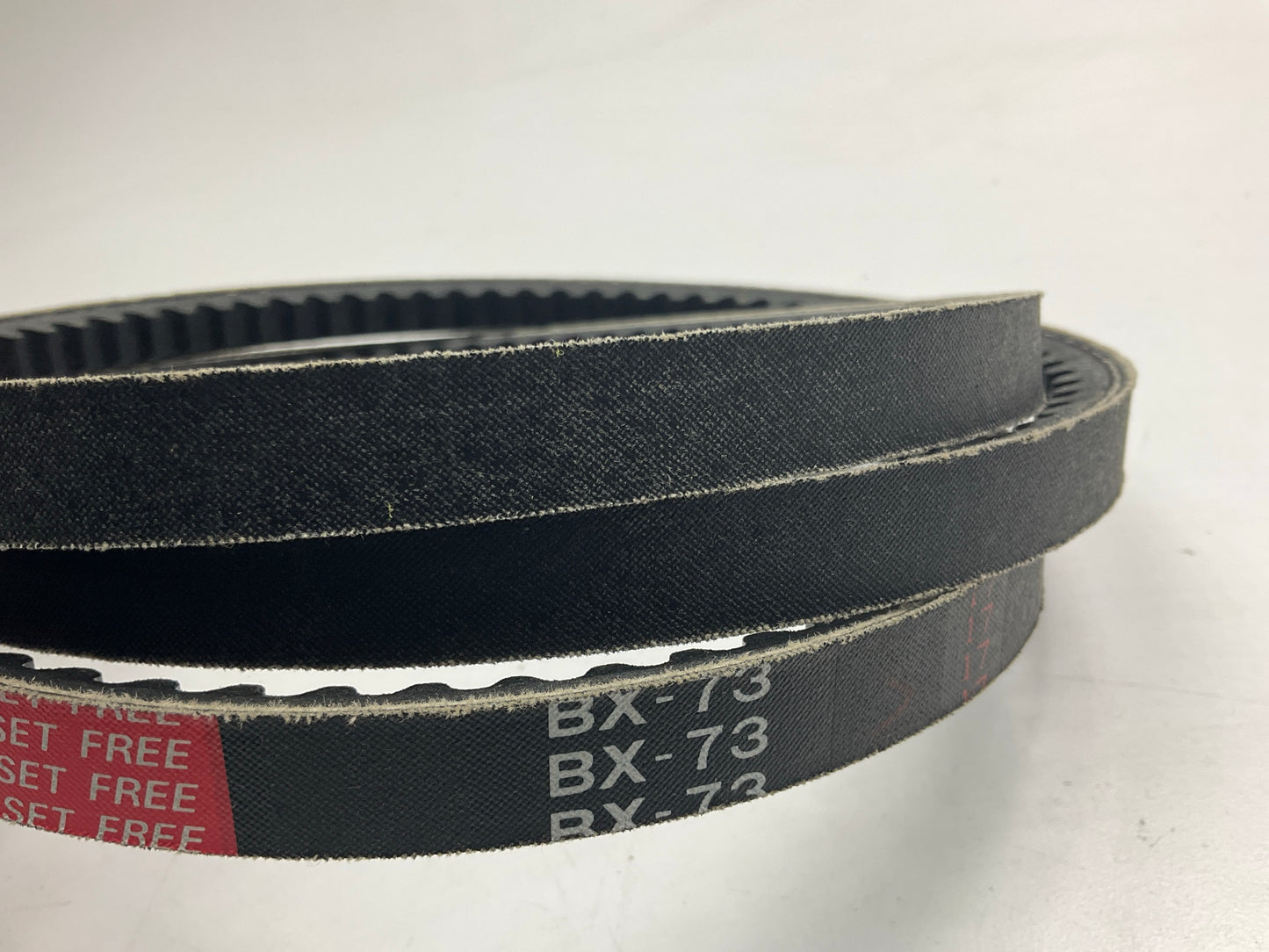 Mitsuboshi BX-73 Cogged Industrial Accessory Drive Belt - 5/8'' X 76''