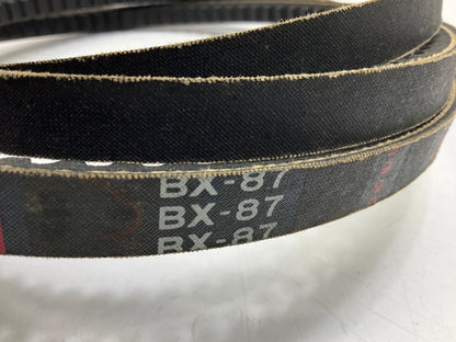 Mitsuboshi BX-87 Cogged Industrial Accessory Drive Belt - 5/8'' X 90''