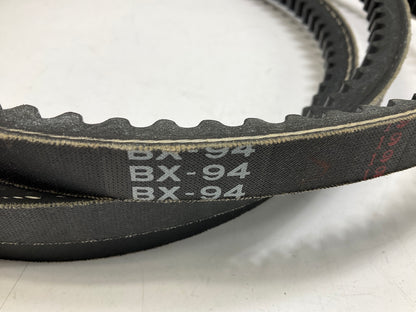 Mitsuboshi BX-94 Cogged Industrial Accessory Drive Belt - 5/8'' X 97''