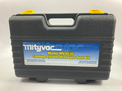 Mityvac MV4530 Automotive Cooling System Pressure Test Kit, Push-button Valve