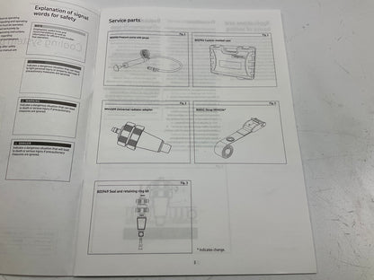 MityVac MV4534 Universal Cooling System Pressure Test Tool Kit Set