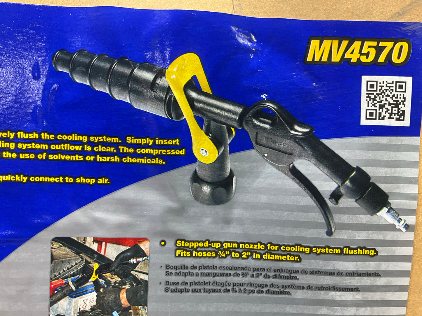 Mityvac MV4570 Combination Spray Washer, Radiator And Cooling System Flusher