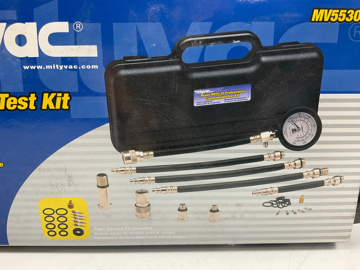Mityvac 5530 Professional Compression Test Kit For Gasoline Engines
