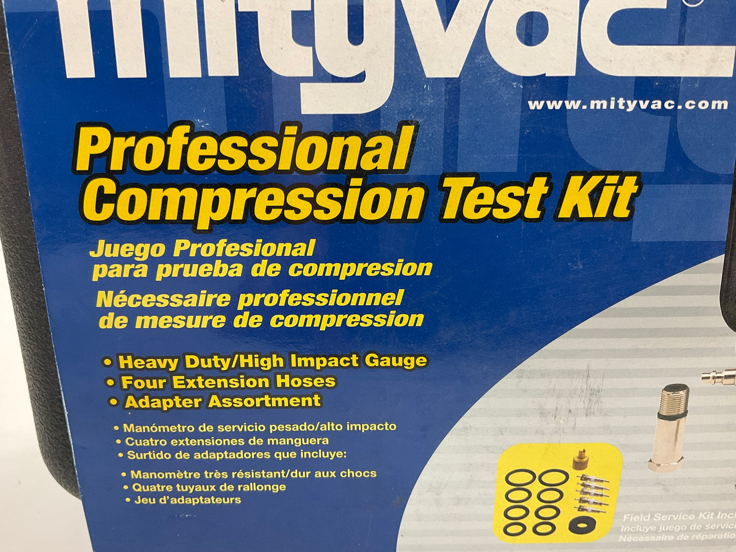 Mityvac 5530 Professional Compression Test Kit For Gasoline Engines