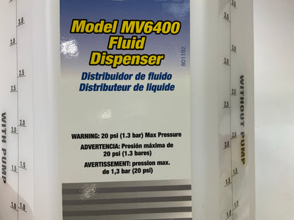 Mityvac MV6400 Fluid Dispensing System For Filling / Topping Fluids