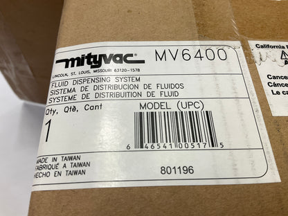 Mityvac MV6400 Fluid Dispensing System For Filling / Topping Fluids