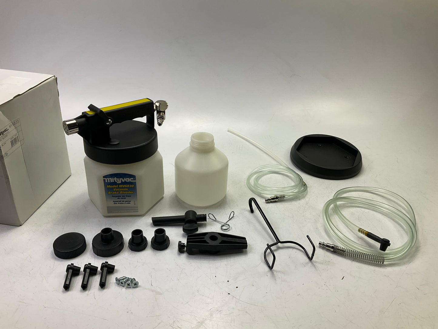 NEW - MITYVAC MV6835 Universal Air Powered Brake Bleeder Bleeding Pump Kit