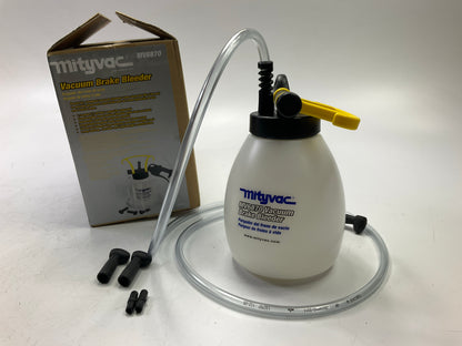 Mityvac MV6870 1.3 Quart Hydraulic Brake & Clutch Vacuum Bleeder Kit