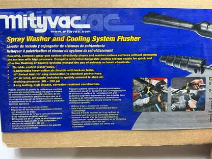 Mityvac MV7270 Combination Spray Washer, Radiator, Cooling System Flusher