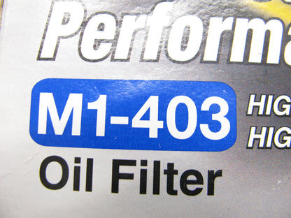 Mobil 1 M1-403 Oil Filter Replaces: 57620 L45335 LFP780 LF608 LF3972 P559310