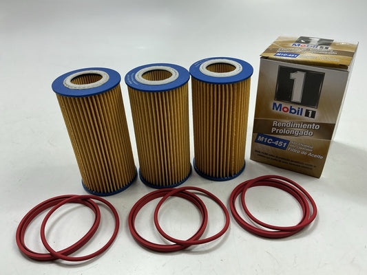 (3) Mobil 1 M1C-451 Engine Oil Filters