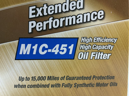 (3) Mobil 1 M1C-451 Engine Oil Filters