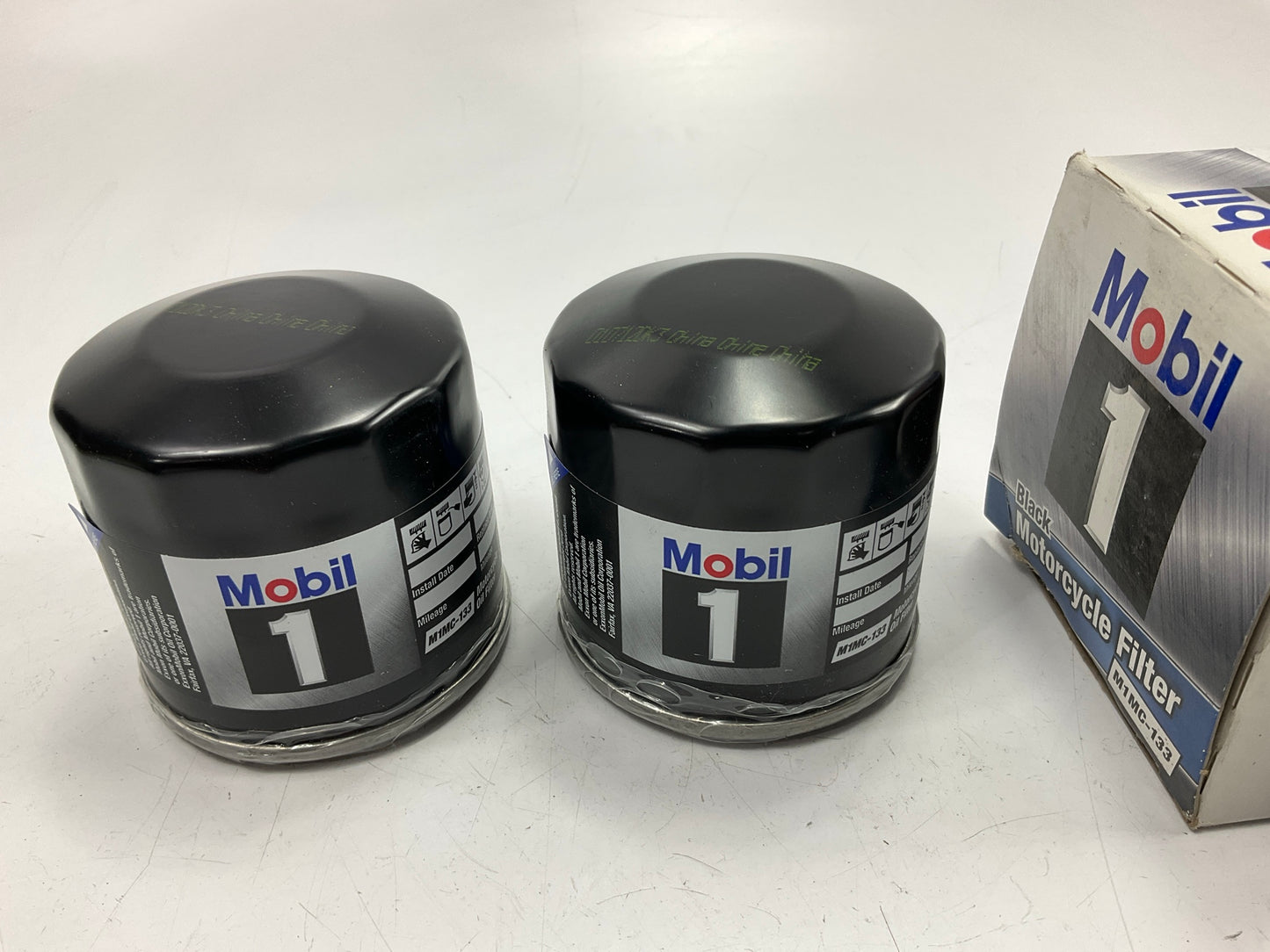 (2) Mobil 1 M1MC-133 Motorcycle Oil Filters