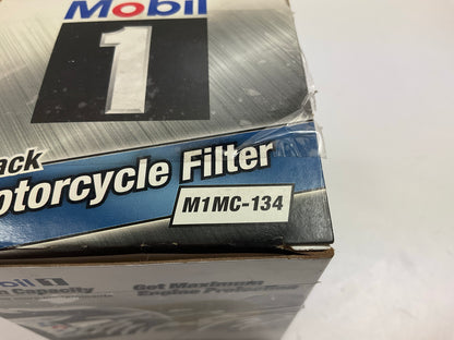 (2) Mobil 1 M1MC-134 Motorcycle Oil Filter For Yamaha XV1600 XV1700 Vmax 1700cc
