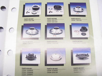 Monroe 11636-S-1091 STRUT-MATE BEARING PLATE Catalog 15 Pages