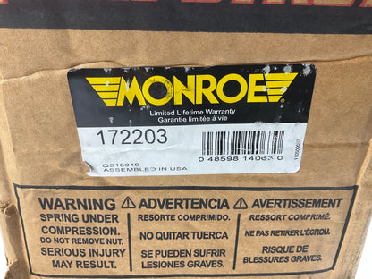 Monroe 172203 Complete Front Strut With Coil Spring For 2003-2007 Saturn Ion