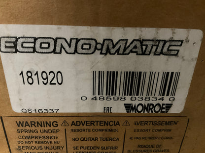 Monroe 181920  Suspension Strut And Coil Spring Assembly, Front