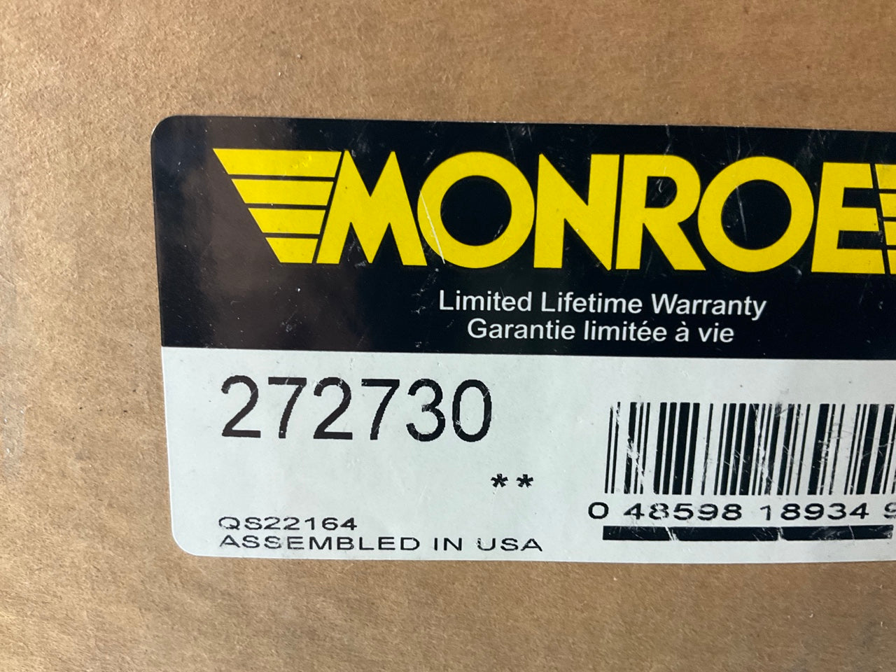 Monroe 272730 Front Left Complete Strut With Coil Spring - 14-17 Ford Explorer