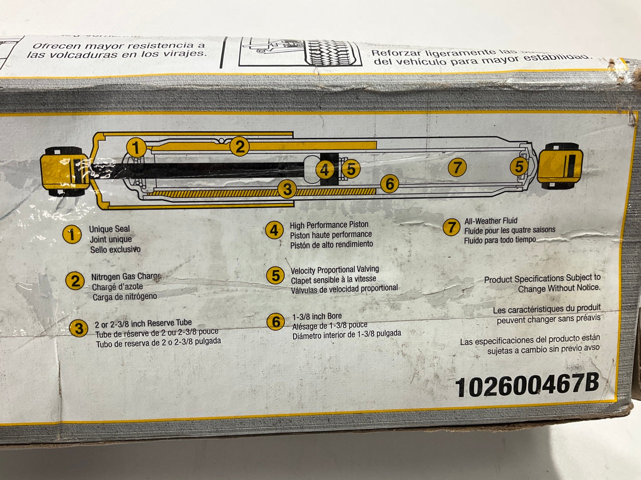Monroe 34657 Front Suspension Shock Absorber