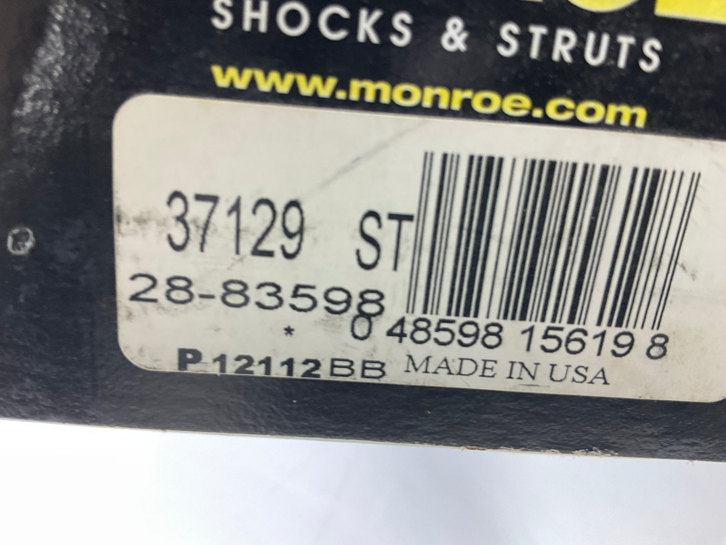 (2) Monroe 37129 OESpectrum Light Truck Shock Absorber, Front