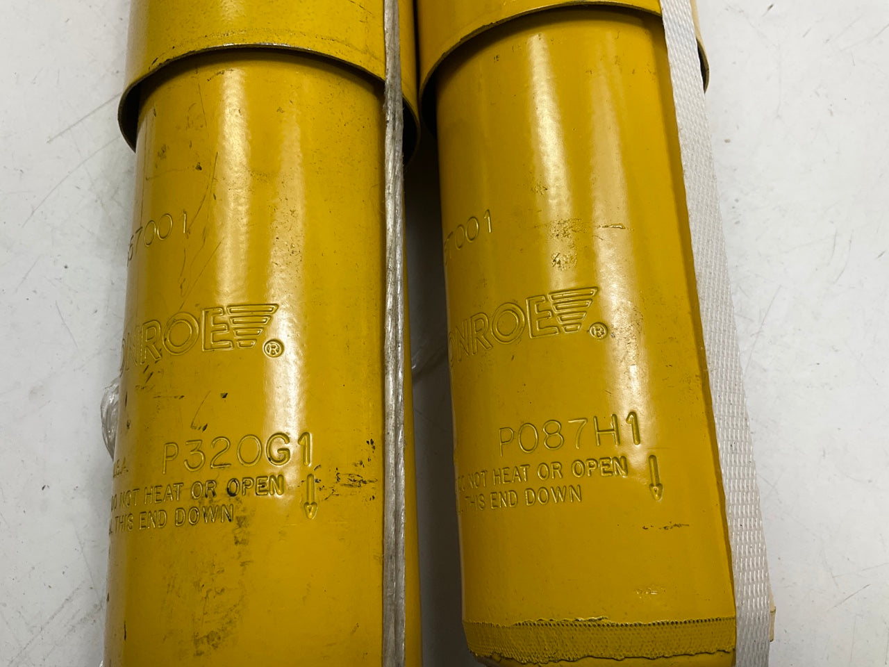 (2) Monroe 55700 Gas-Magnum Suspension Shock Absorber - MISSING HARDWARE