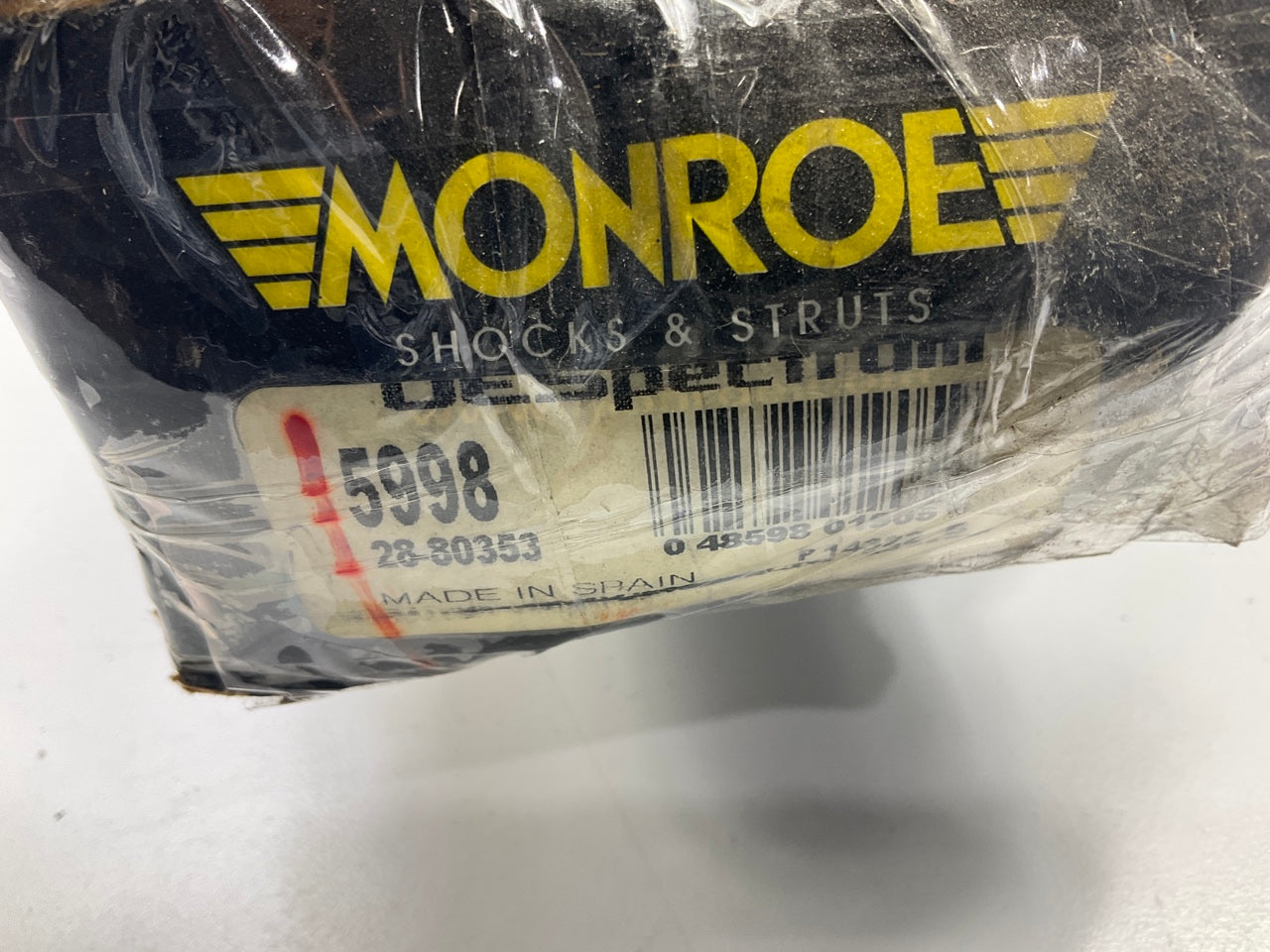 Monroe 5998 Rear Suspension Shock Absorber - MISSING HARDWARE