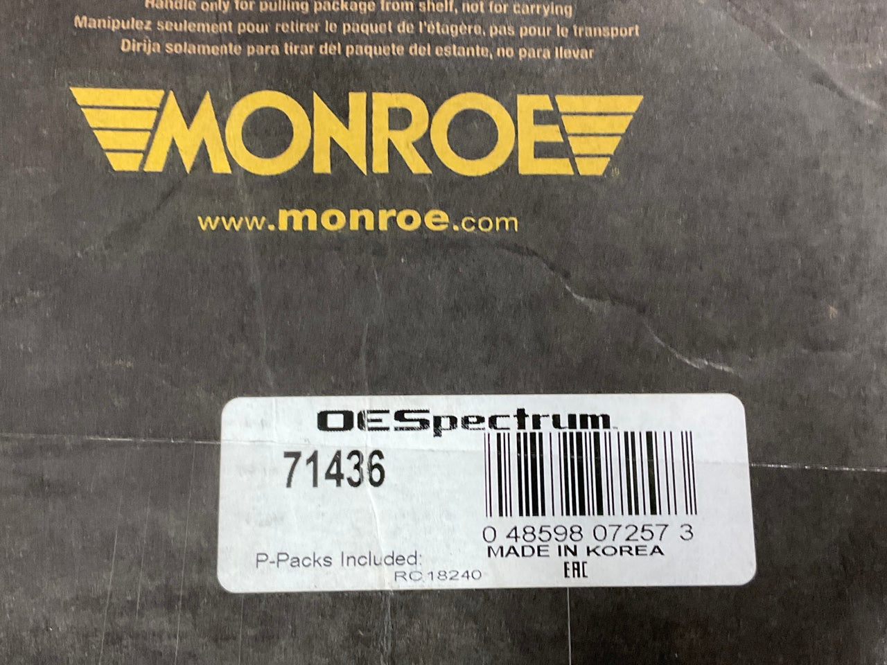 Monroe 71436 Front Left Suspension Strut For 2001-2006 Hyundai Santa Fe