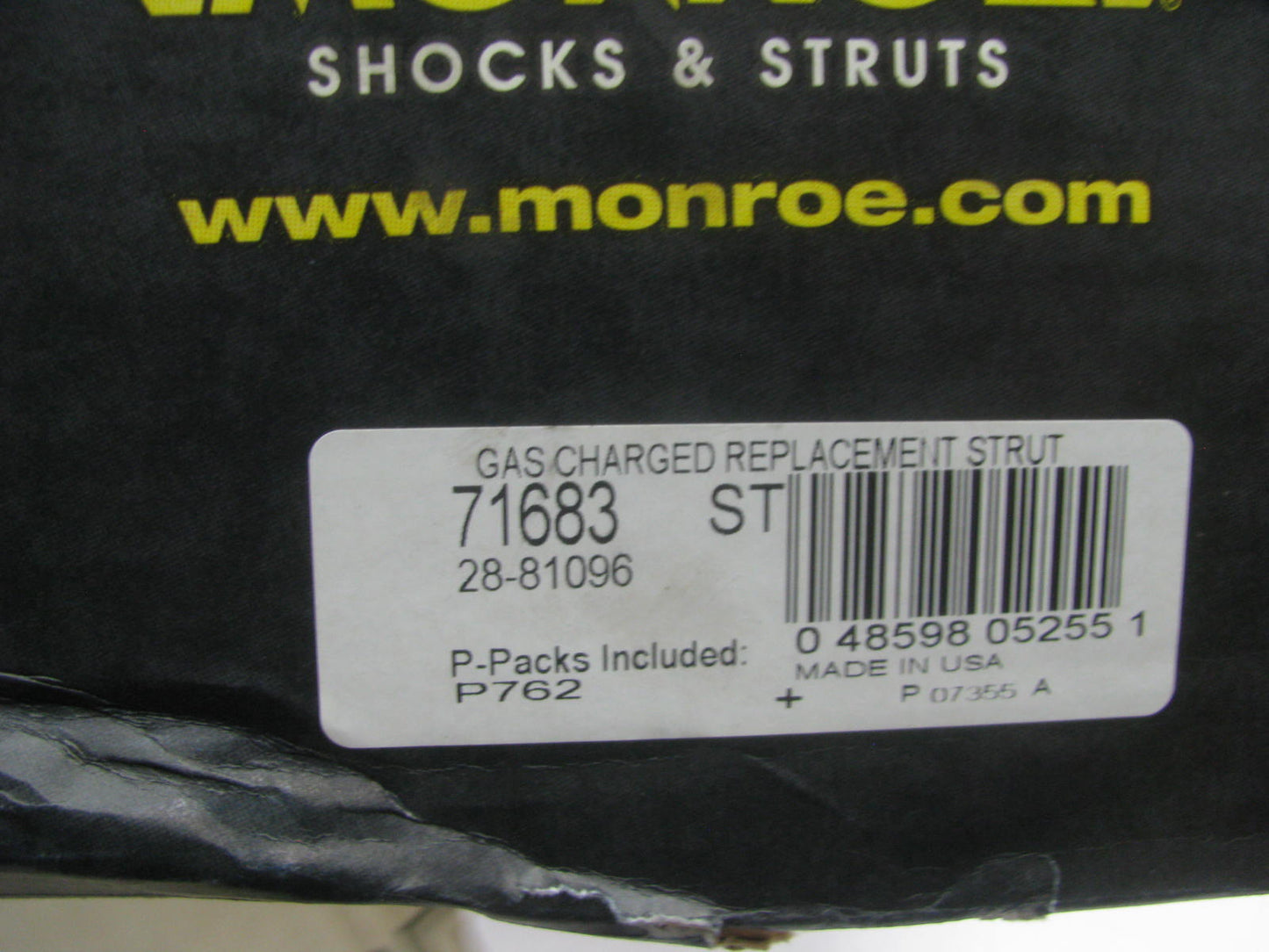 Monroe 71683 FRONT LEFT Suspension Strut For 95-99 Maxima 96-99 I30