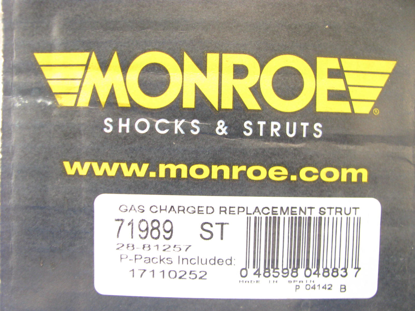 Monroe 71989 FRONT Suspension Shock Absorber