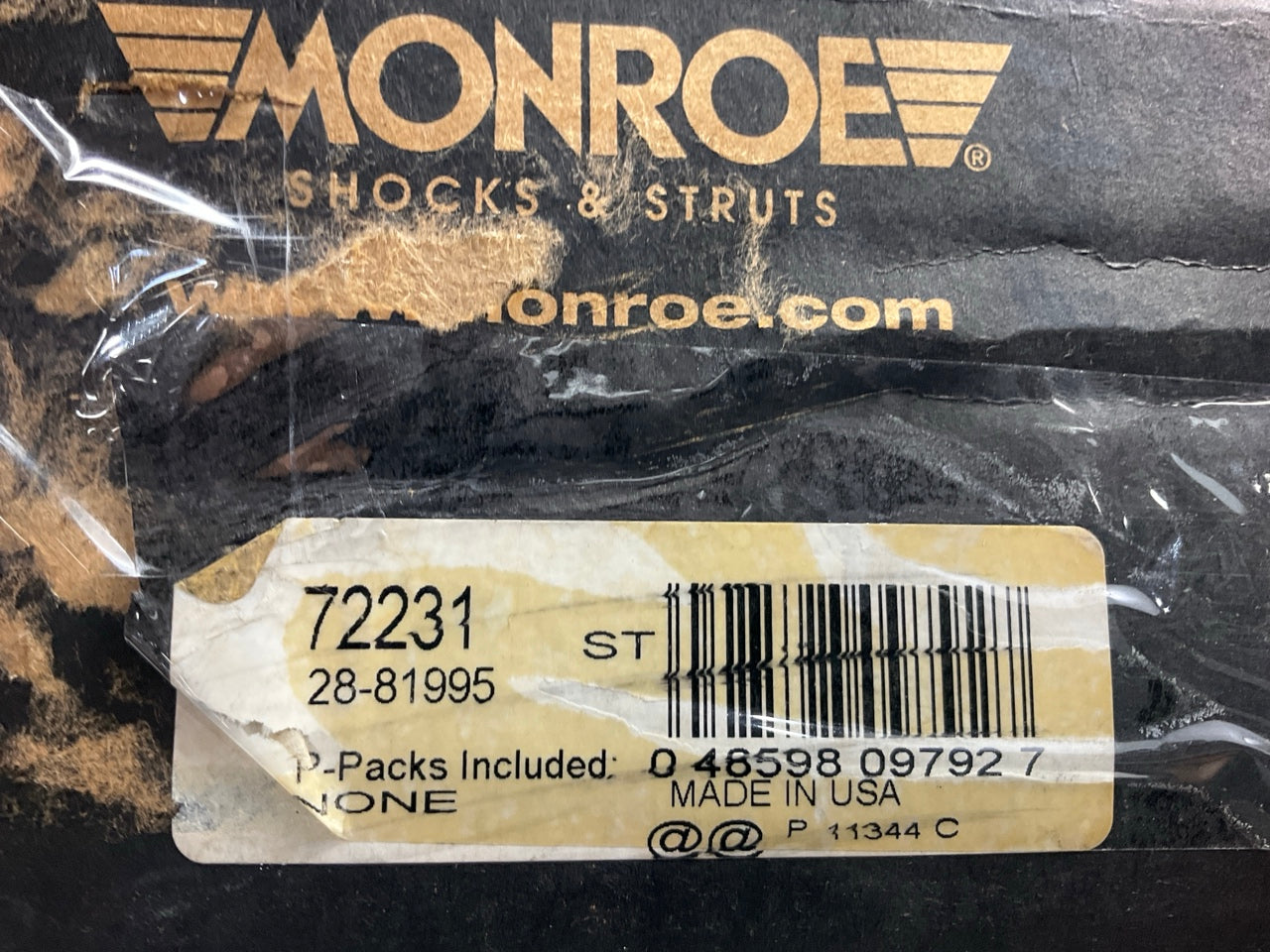Monroe 72231 Front Strut - 2005-2007 Buick Terraza, 05-09 Uplander, 05-07 Relay
