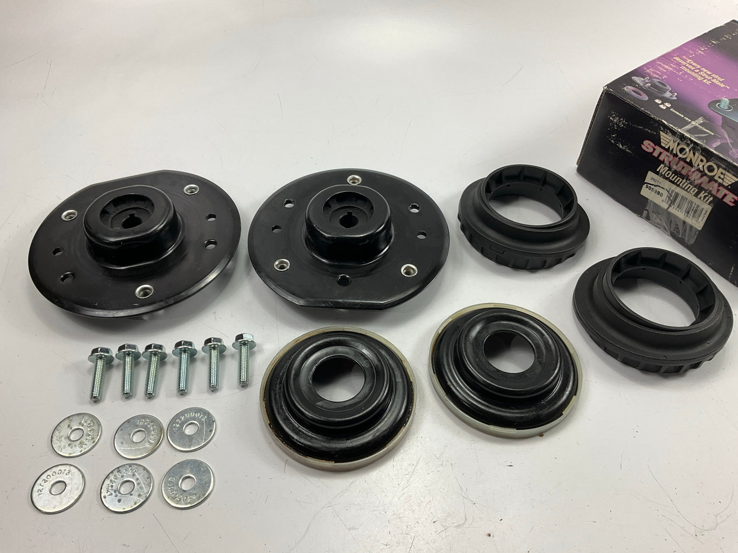 (2) Monroe 905980 Front Suspension Strut Mount
