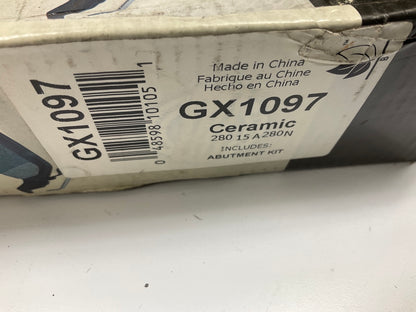 Monroe GX1097 Front Disc Brake Pads - MISSING HARDWARE