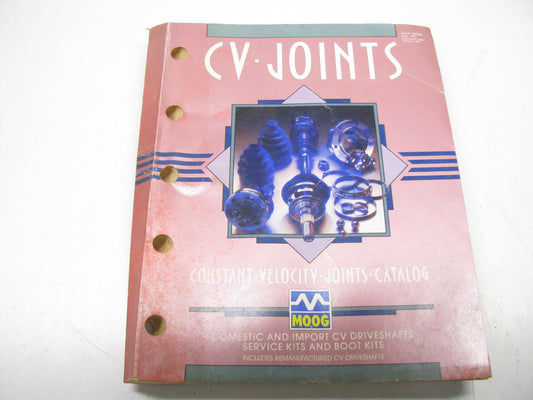 Moog 3032E CV Joints Auto Parts Catalog - 1991, 415 Pages