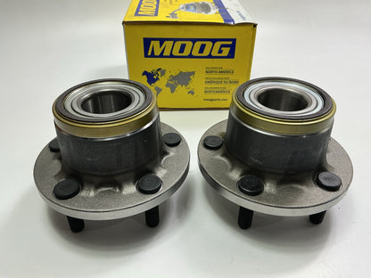 (2) Moog 512439 Rear Wheel Bearing & Hub For 2010-2013 Ford Transit Connect