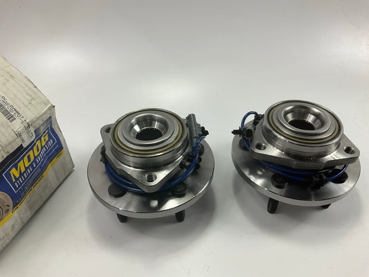 (2) Moog 513207 Front Wheel Bearing And Hub Assembly For 2004-2005 Dodge Durango