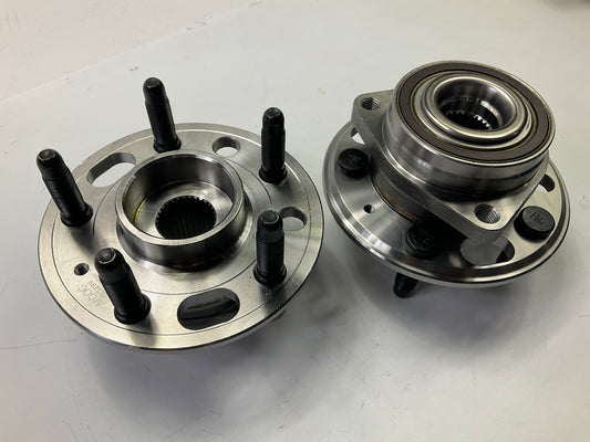 (2) Moog 513288 Wheel Bearing And Hub Assembly
