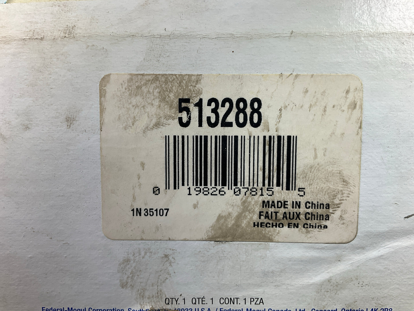 Moog 513288 Wheel Bearing And Hub Assembly