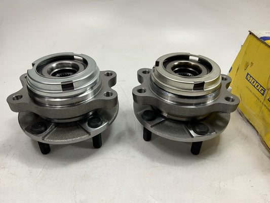 (2) Moog 513294 Front Wheel Bearing And Hub 2007-2012  Altima 2.5L DOHC FWD