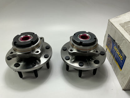 (2) Moog 515021 Front Wheel Bearing And Hub 99-01 F-250 SD, 99-04 F-350 SD