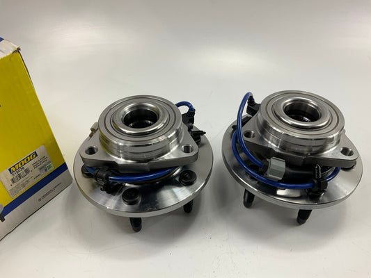 (2) Moog 515036 Wheel Bearing And Hub Assembly, Front