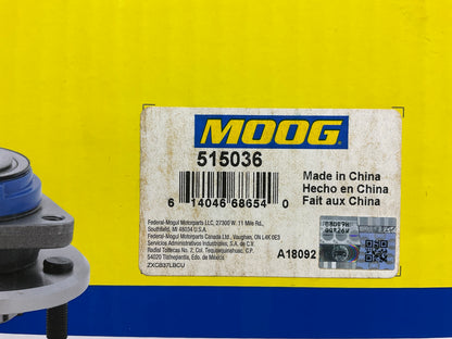 (2) Moog 515036 Wheel Bearing And Hub Assembly, Front