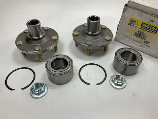 (2) Moog 518515 Front Wheel Hub Repair Kit HA590286K, 718515,  HUB-39, WE61635
