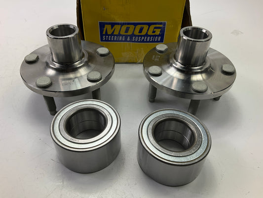 (2) MISSING HARDWARE - Moog 518517 Front Wheel Hub & Bearing Assembly