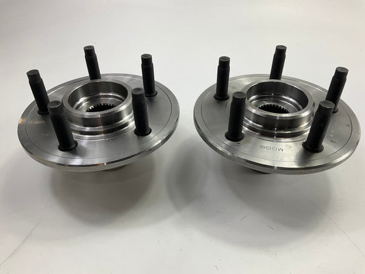 (2) HUB ONLY Moog 521000 Wheel Hub Repair Kit