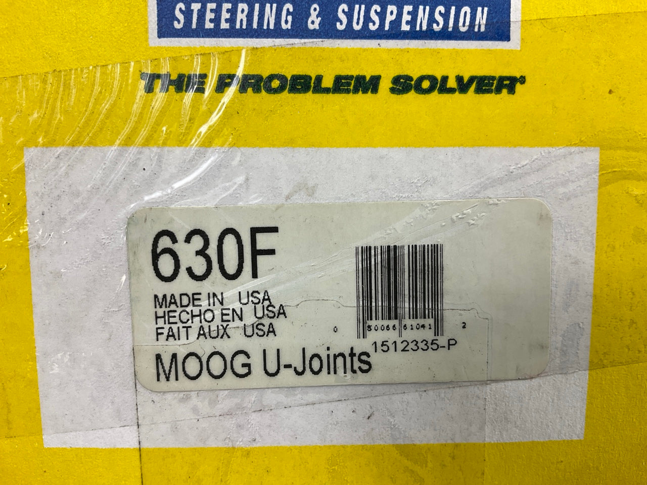 NO SPRING - Moog 630F Double Cardan CV Flange Yoke